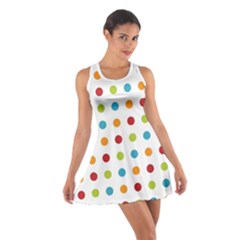 Polka-dots Cotton Racerback Dress by nateshop