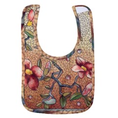 Flower Cubism Mosaic Vintage Baby Bib by Sapixe