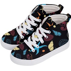 Seahorse Kids  Hi-top Skate Sneakers by nateshop