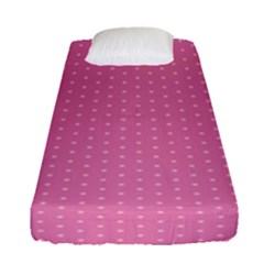 Seamless-pink Fitted Sheet (single Size)