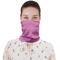 Seamless-pink Face Covering Bandana (adult)