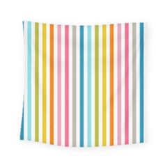 Stripes Square Tapestry (small) by nateshop