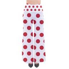 Polka-dots-white Red So Vintage Palazzo Pants