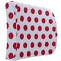 Polka-dots-white Red Back Support Cushion View2