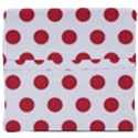 Polka-dots-white Red Back Support Cushion View4