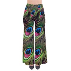 Peacock-army So Vintage Palazzo Pants