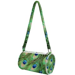 Peacock-green Mini Cylinder Bag by nateshop