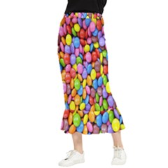 Candy Maxi Fishtail Chiffon Skirt