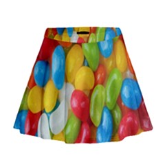 Candy-ball Mini Flare Skirt by nateshop