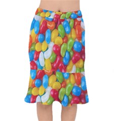 Candy-ball Short Mermaid Skirt