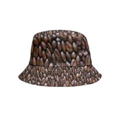 Coffee-beans Inside Out Bucket Hat (kids) by nateshop