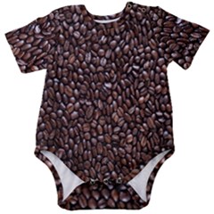 Coffee-beans Baby Short Sleeve Onesie Bodysuit by nateshop