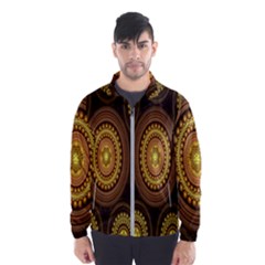 Fractal Men s Windbreaker by nateshop