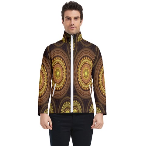 Fractal Men s Bomber Jacket by nateshop