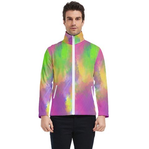 Abstract-calarfull Men s Bomber Jacket by nateshop