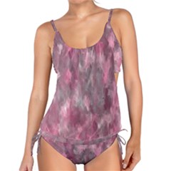 Abstract-pink Tankini Set by nateshop