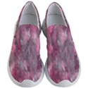 Abstract-pink Women s Lightweight Slip Ons View1