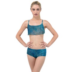 Background-abstrac Layered Top Bikini Set by nateshop