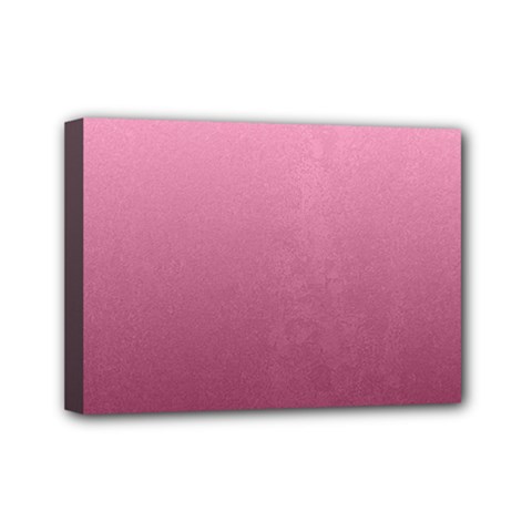 Background-pink Mini Canvas 7  X 5  (stretched) by nateshop