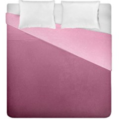 Background-pink Duvet Cover Double Side (king Size)