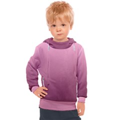 Background-pink Kids  Hooded Pullover