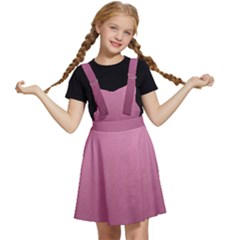 Background-pink Kids  Apron Dress