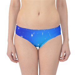 Background-blue Star Hipster Bikini Bottoms by nateshop