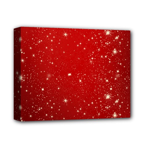 Background-star-red Deluxe Canvas 14  X 11  (stretched) by nateshop