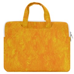 Background-yellow Macbook Pro 13  Double Pocket Laptop Bag by nateshop