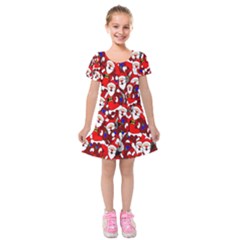 Nicholas Kids  Short Sleeve Velvet Dress by nateshop