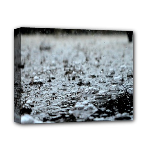  Rain Drops Water Liquid  Deluxe Canvas 14  X 11  (stretched) by artworkshop