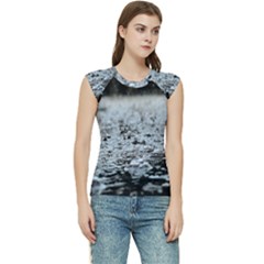  Rain Drops Water Liquid  Women s Raglan Cap Sleeve Tee by artworkshop