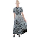  Rain Drops Water Liquid  Button Up Short Sleeve Maxi Dress View2