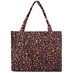 Coffee Beans Food Texture Mini Tote Bag by artworkshop