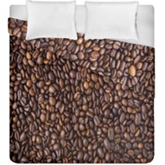 Coffee Beans Food Texture Duvet Cover Double Side (king Size)