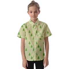 Christmas Wrapping Paper  Kids  Short Sleeve Shirt