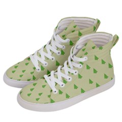 Christmas Wrapping Paper  Men s Hi-top Skate Sneakers by artworkshop