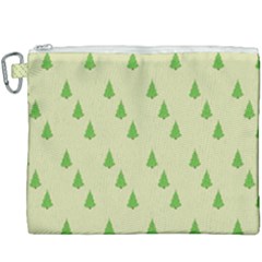 Christmas Wrapping Paper  Canvas Cosmetic Bag (xxxl)