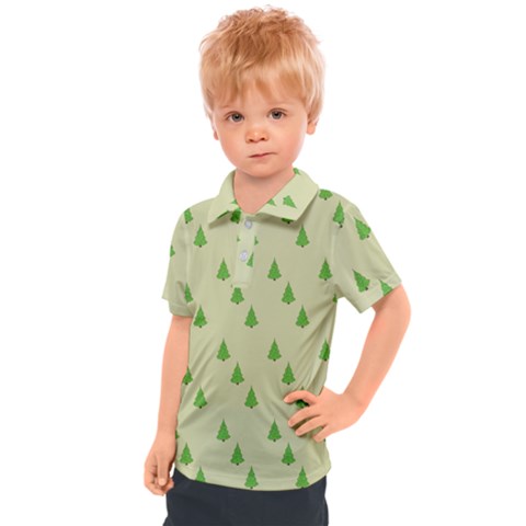 Christmas Wrapping Paper  Kids  Polo Tee by artworkshop