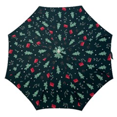 Christmas Pattern Design Straight Umbrellas