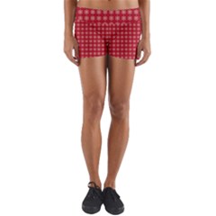 Christmas Paper Wrapping  Yoga Shorts by artworkshop