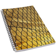 Chain Link Fence  5 5  X 8 5  Notebook by artworkshop