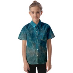  Pattern Design Texture Kids  Short Sleeve Shirt by artworkshop