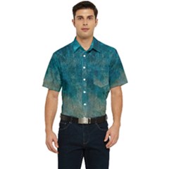  Pattern Design Texture Men s Short Sleeve Pocket Shirt  by artworkshop