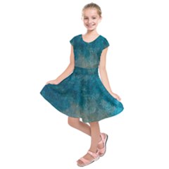  Pattern Design Texture Kids  Short Sleeve Dress