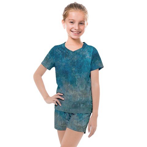  Pattern Design Texture Kids  Mesh Tee And Shorts Set by artworkshop