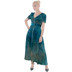  Pattern Design Texture Button Up Short Sleeve Maxi Dress by artworkshop