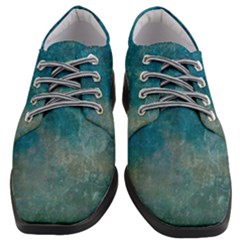  Pattern Design Texture Women Heeled Oxford Shoes