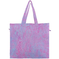  Texture Pink Light Blue Canvas Travel Bag