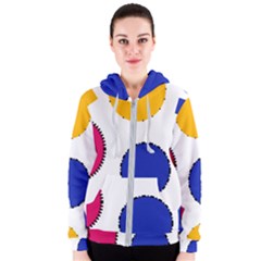 Circles Women s Zipper Hoodie by nateshop